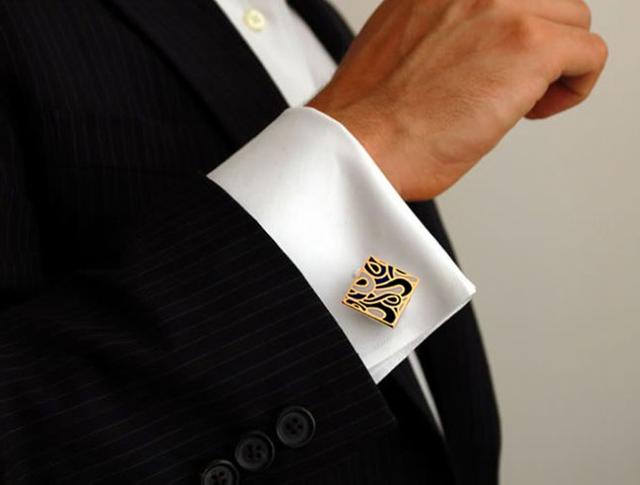 男士品味彰显的秘密武器--袖扣_时尚_腾讯网