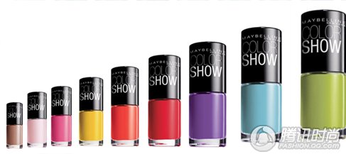 美宝莲纽约色秀指甲油