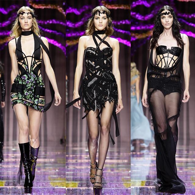 Versace 2015秋冬高级定制 性感浪漫花之神