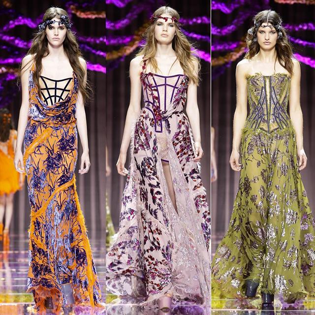 Versace 2015秋冬高级定制 性感浪漫花之神