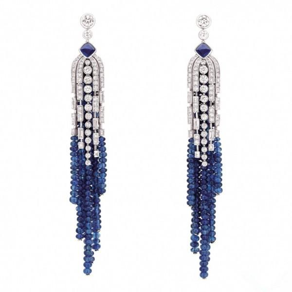 90秒知道：学章子怡等一线女星戴蓝宝石耳环