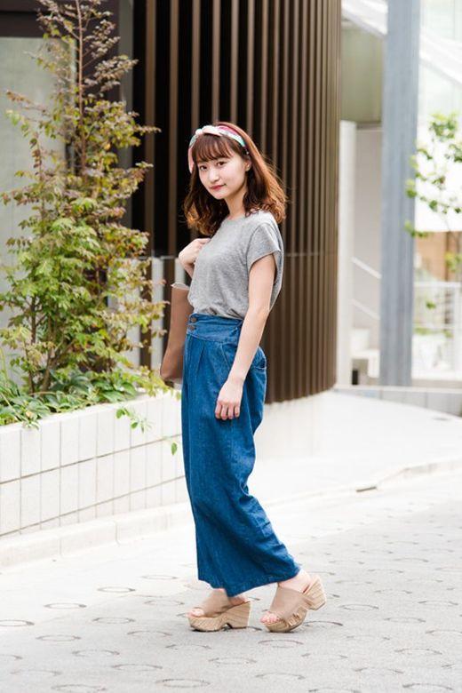 炎炎夏日，看日本女孩既清爽又时尚的潮流穿搭