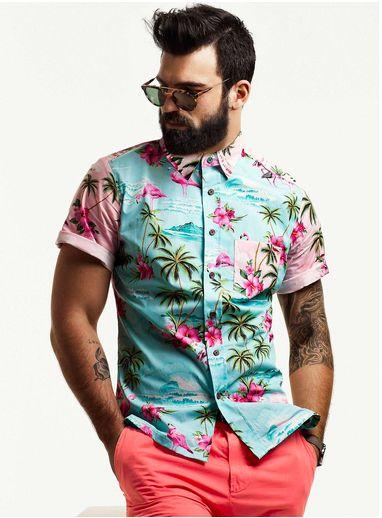 怎么用夏威夷衬衫做型男？原来技能这样简单！