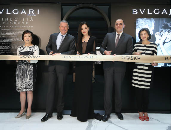 舒淇亮相BVLGARI罗马电影艺术展 共赏珠宝盛宴