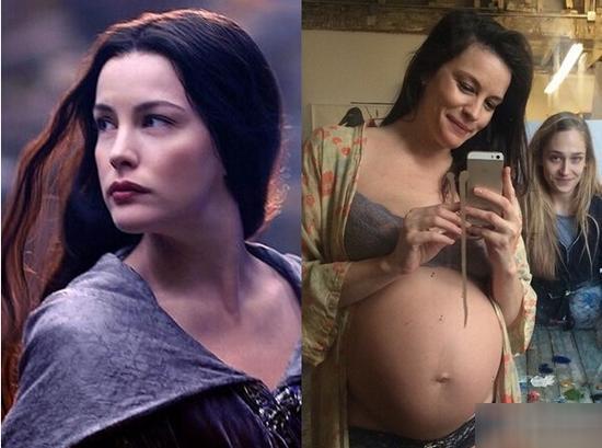 京城四美PK精灵公主 晒大肚生活照_时尚_腾讯