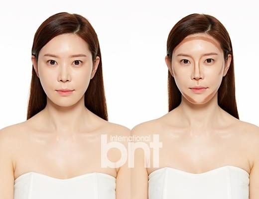 韩国人的修容技术真不是盖的 美丽脸型不动刀