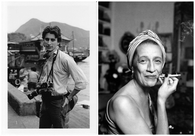 左:年轻时的Nicholas Vreeland;右:其祖母Diana Vreeland 左:年轻时的Nicholas Vreeland;右:其祖母Diana Vreeland