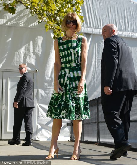 省钱最光荣 安娜-温图尔不换鞋勤俭节约好榜