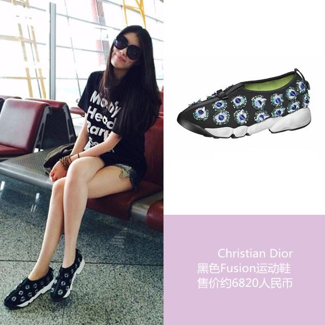 【90秒知道】章子怡爱不释“脚”的Dior运动鞋