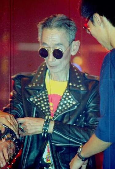 我伙呆!这是相声泰斗马三立 朋克造型太炫酷_时尚_腾讯网