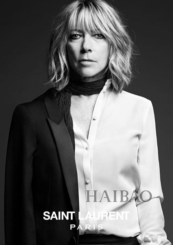 金·戈登 (kim gordon) 演绎圣罗兰(saint laurent)2013年秋冬