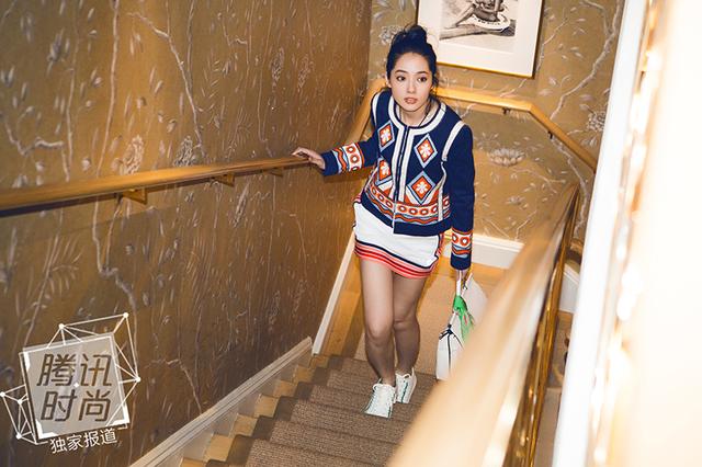 郭碧婷纽约第二天很忙 小仙女去Tory Burch挑选飞升上神的战袍