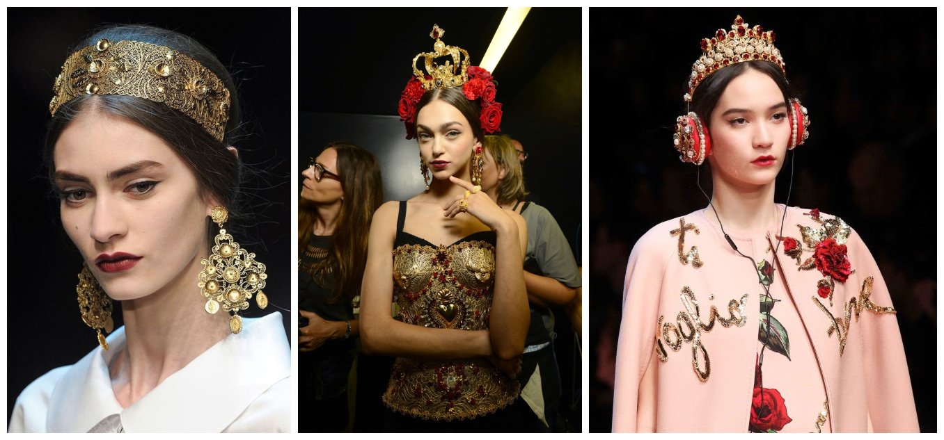 图片来自Dolce & Gabbana 秀场 图片来自Dolce & Gabbana 秀场