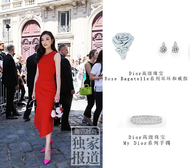 倪妮观秀记 在万花筒的世界感受红色魅力