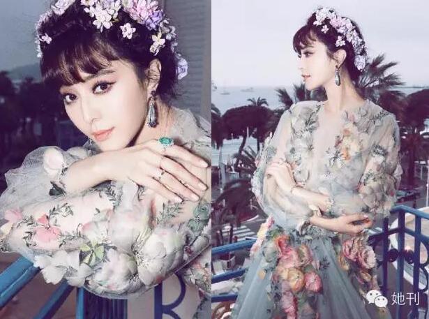 把范冰冰扮成“花仙子”的设计师,比范爷还美