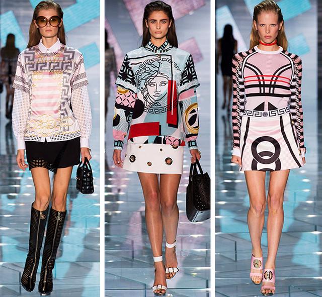 <em>女妖美杜莎</em>变形记 Versace 2015春夏秀_时尚_