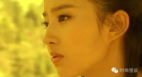 刘亦菲的侧颜,是江湖上的传说!_时尚_腾讯网