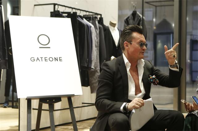 法国轻奢男装GATEONE品牌正式入驻上海虹桥