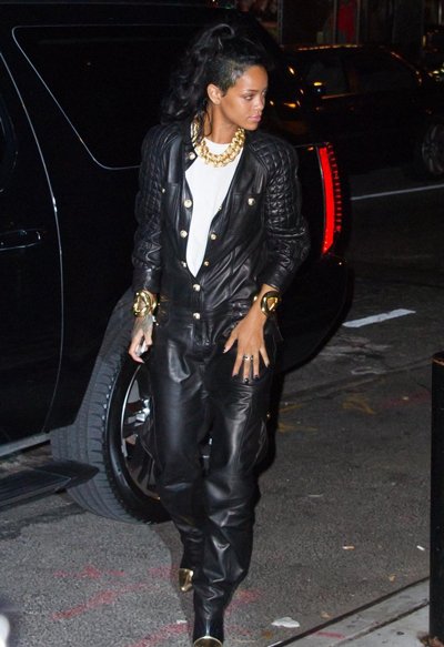 贱女系冬日街头穿搭术 这才叫酷