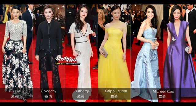 揭秘met ball中国明星"等级排行"