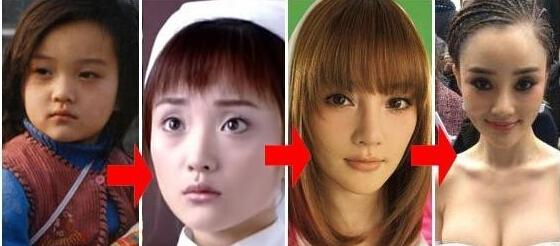 张翰整容被郑爽带坏对比前后惊悚整容图美女素描彩妆图片