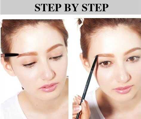 修眉画眉详细教程 韩派粗眉VS日系浅眉