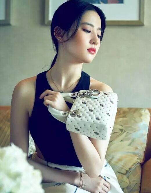 刘亦菲凭什么争得Dior代言 从背过的Lady Dio
