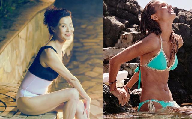 中国大妈又逆天了!穿泳装比性感身材 维秘超模都跪了_时尚_腾讯网