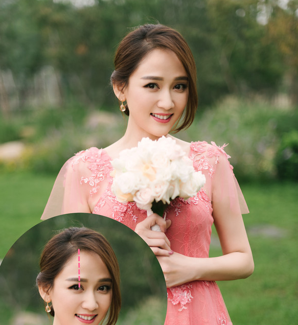 陈乔恩正式迈入微胖界后身材不够发型来凑？据说整个娱乐圈的斜刘海都是按照这条“神秘线”分缝的！