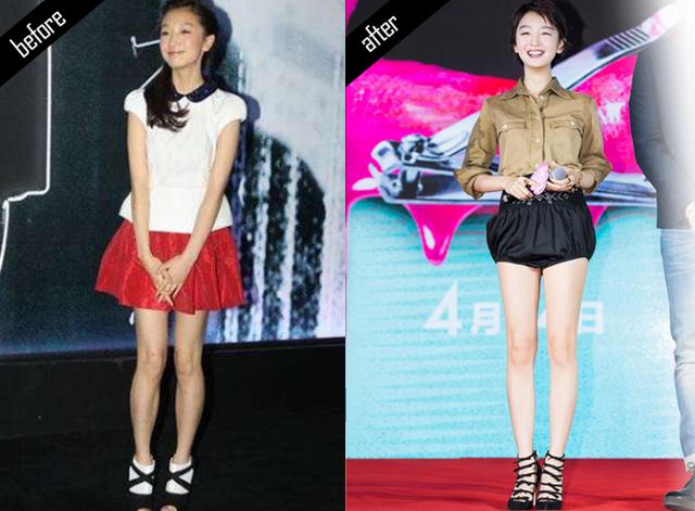 八公举:“小腿外扩”的原因不是骨头，拯救XO型腿姿势.gif，变成长直美腿再来谢我