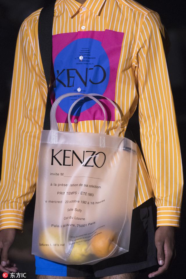 KENZO 2019春夏秀场,把明朗春光穿上身的优