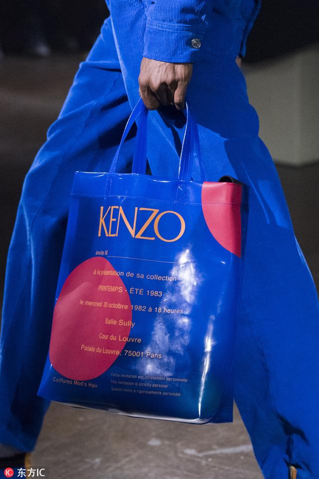 KENZO 2019春夏秀场,把明朗春光穿上身的优