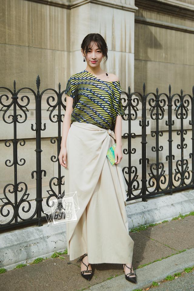 时尚女主持温雅与巴黎的浪漫邂逅