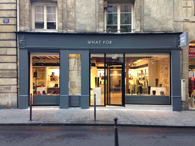 WHAT FOR 巴黎精品店开启美鞋欧式之旅