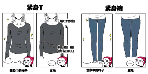 凡人观时尚:再完美的身材网购衣服也会不合身