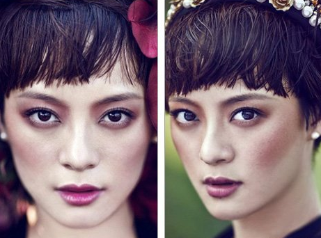 孙俪粉眼剑眉 素雅妆也能让人眼前一亮