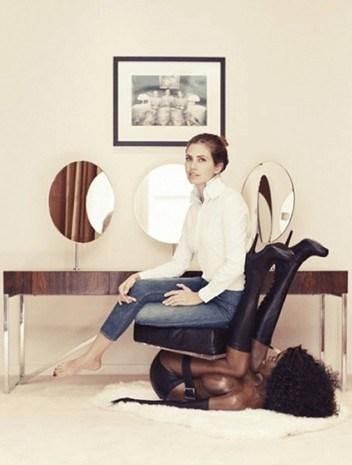 街拍名人Miroslava Duma 针对种族歧视图片致