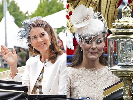 凯特王妃与丹麦王妃撞脸 二人神似<em>姐妹花</em>_时尚