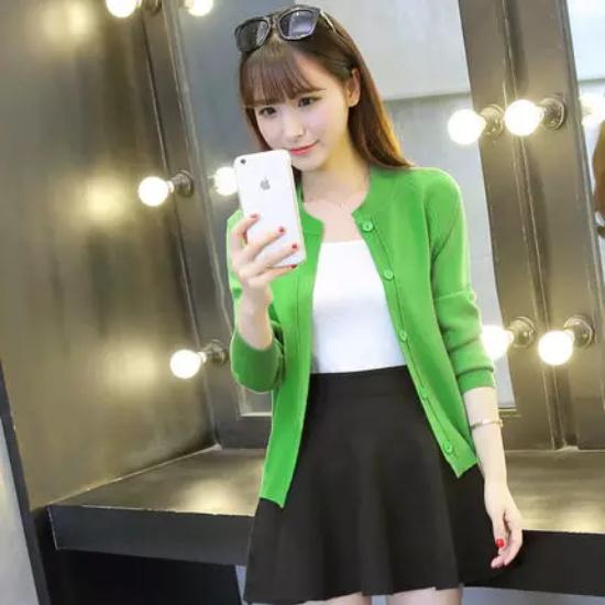 开衫穿对了 竟然这么美