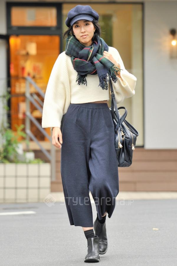 今天穿什么:东京街头阔腿裤的N种秋冬搭配法