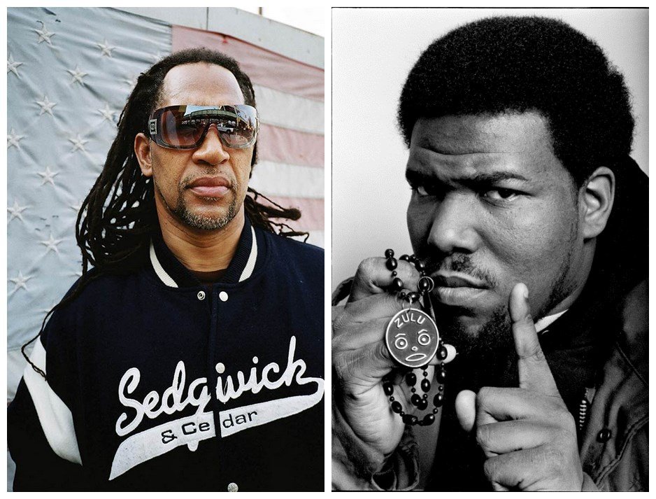 左:DJ Kool Herc;右:Bambaataa 左:DJ Kool Herc;右:Bambaataa