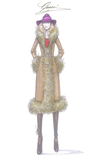  Gucci女王Frida主刀《极速风流》戏服