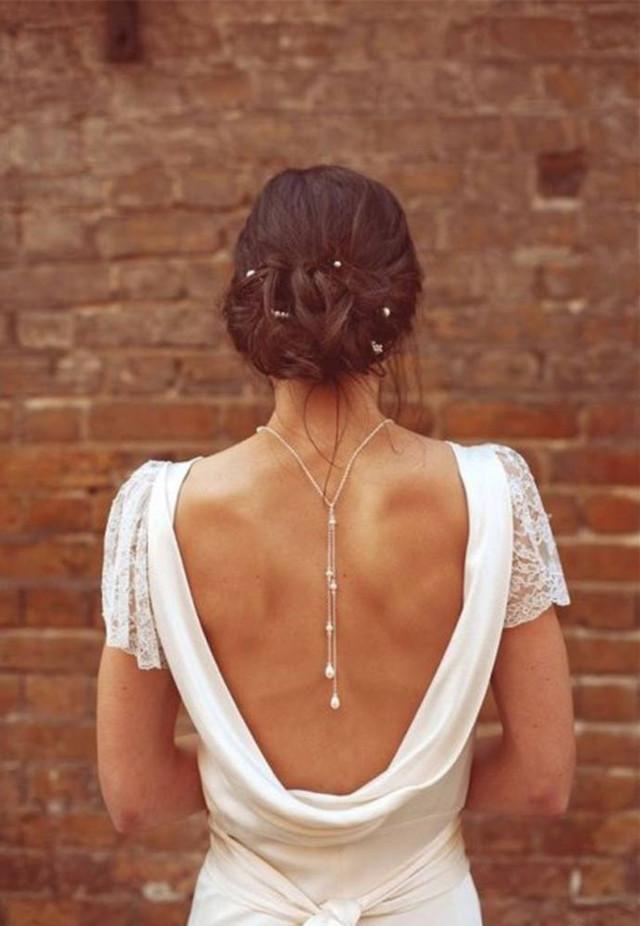 安以轩穿深V露背婚纱大秀性感,做好这些你也是背影杀手!_时尚_腾讯网