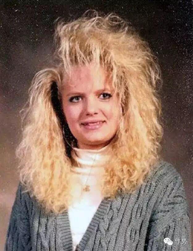 80年代的时髦发型吓死宝宝了