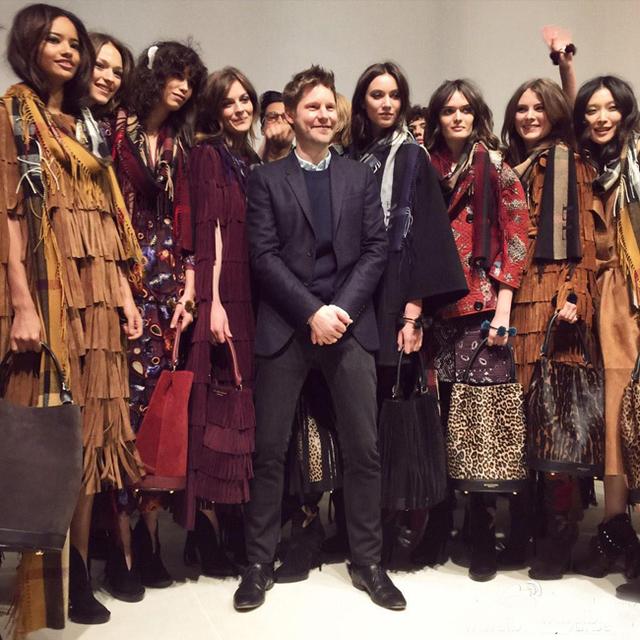 burberry 2015秋冬 波西米亚式的花花世界