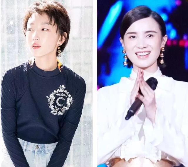 戴上大耳环的我，从此再也不用担心脸大了