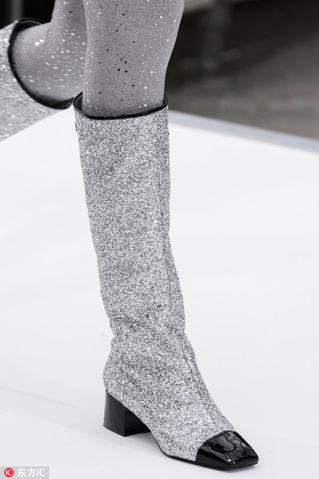 闪闪惹人爱的复古Disco风潮 亮片靴闪耀来袭 