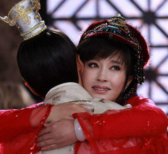 57岁刘晓庆演少女被唤丫头