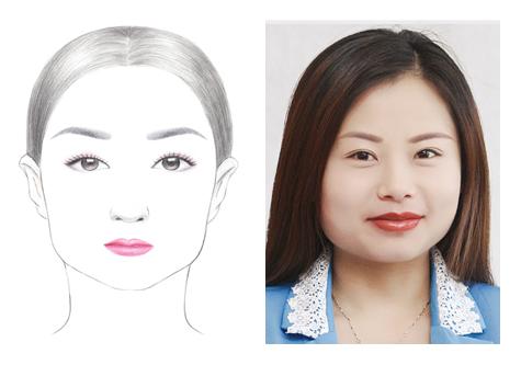 扁额头方脸适合什么鼻子,扁额头方脸适合什么鼻子好看