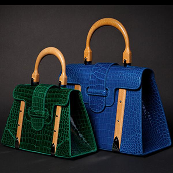 goyard 2014新款鳄鱼皮手提包